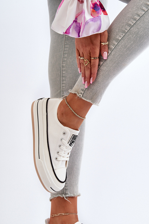 Dámske tenisky Big Star NN274205 Biele