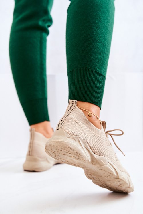 Sportovní obuv Tenisky materiál Tmavě béžová Nolene