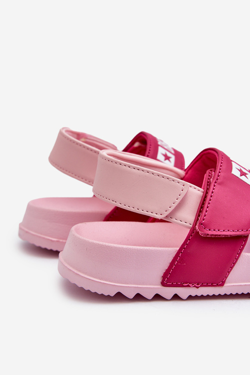 Lehké sandály pro dívčí Big Star NN374530 Růžové