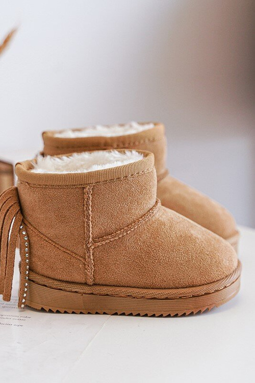 Dětské izolované Botky Sněžáky se šňůrkami Camel Mikyla