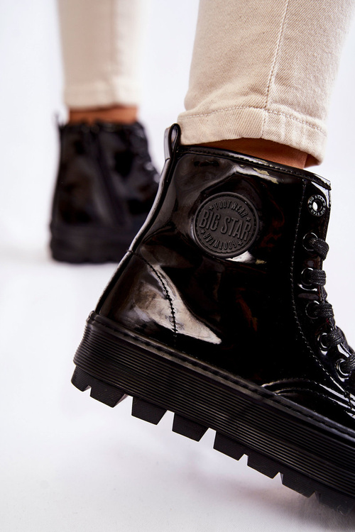 Vysoké tenisky Big Star KK274533 černé