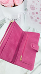 Veľká dámska peňaženka fuchsia