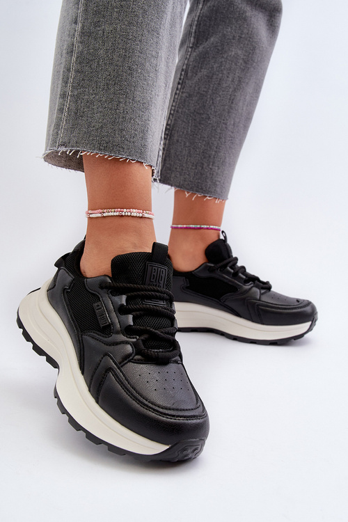 Dámske tenisky HI-POLY SYSTEM Big Star NN274A106 Čierne