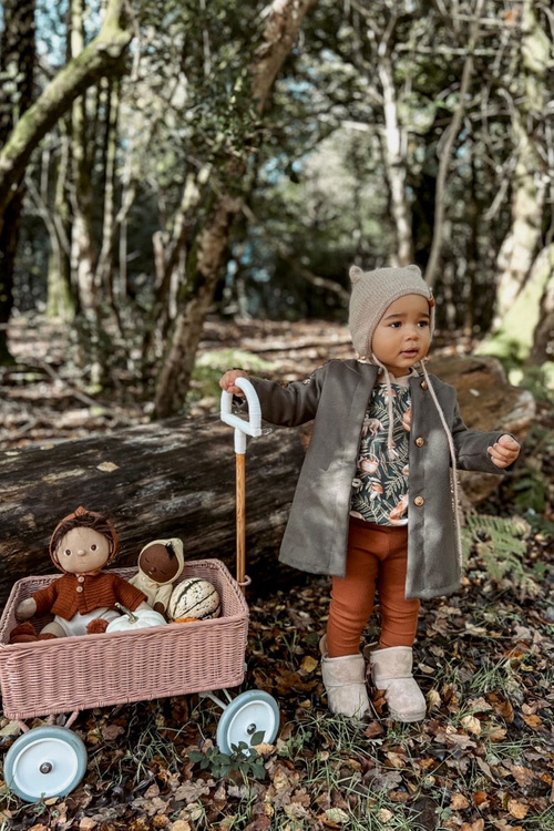 Dievčenské izolované snehové topánky s luky béžová meriva