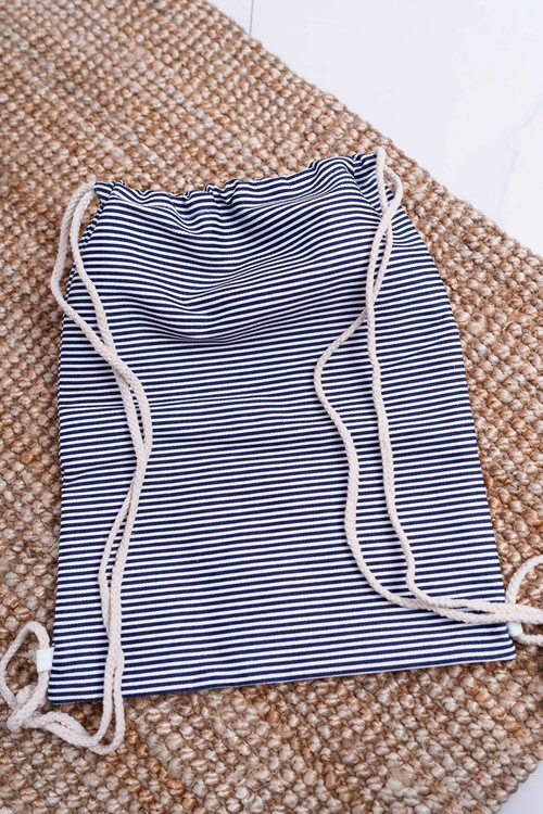 Dámská kabelka Námořník tmava modra Plážová taška