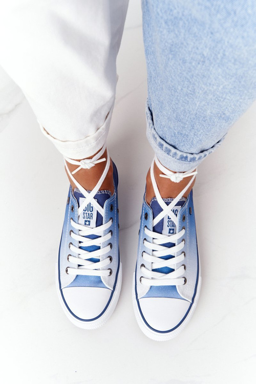 Dámska veľká hviezda HH274129 Navy Blue tenisky