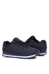 Solid Men Black Trekking Shoes Newlans