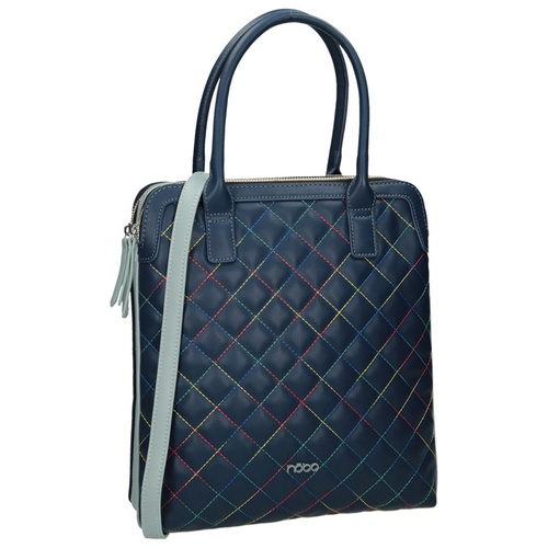 Nobo Navy Blue G1350-C013 Dámska klasická kabelka