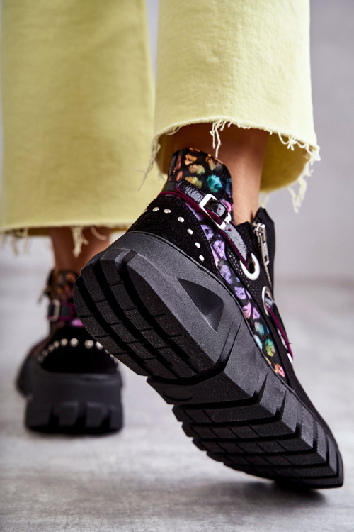 Kožené boty Maciejka 05660-20 Černá