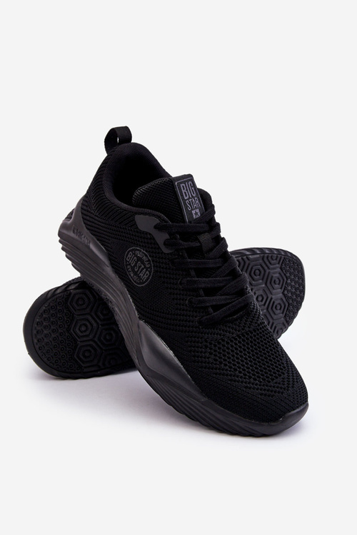 Pánska teniská pamäť pena veľká hviezda LL174248 čierna