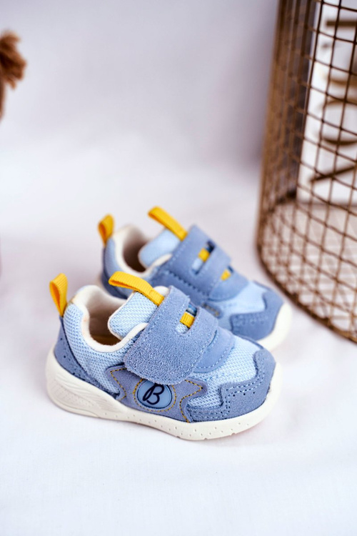 Dětská sportovní obuv se suchým zipem modre Malbred