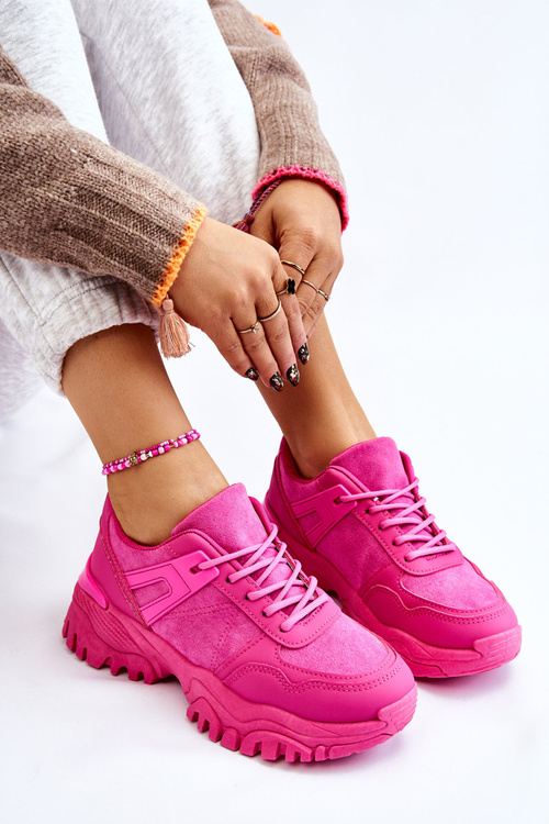 Módní sportovní obuv Tenisky Fuchsie Frezio