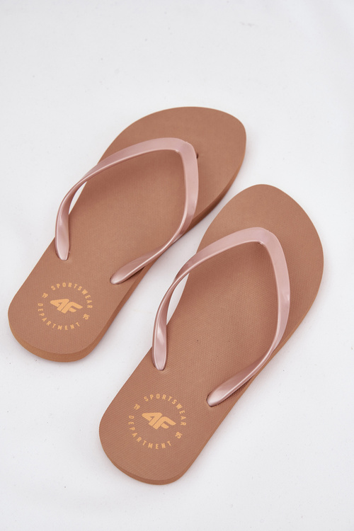 Dámske Žabky Svetlohnedé 4FMM00FFLIF018-82S