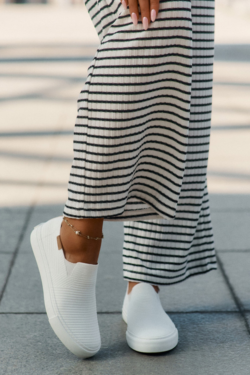 Dámské Tenisky Slip-On Big Star RR274717 Bílé