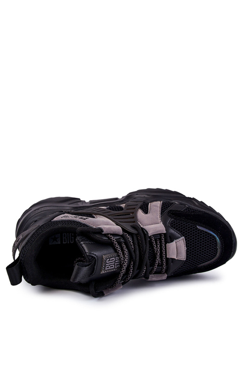 Lehká pánská sportovní obuv Big Star KK174054 Černá