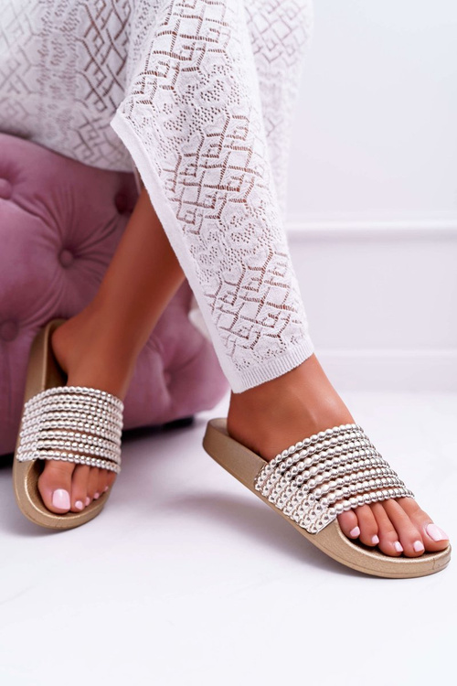 Ženské zlaté korálky Elavi