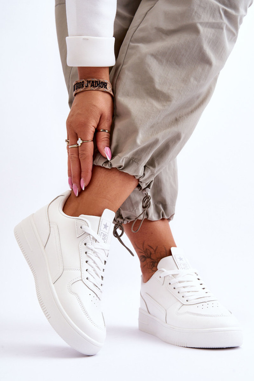 Dámske klasické biele športové topánky Juliano