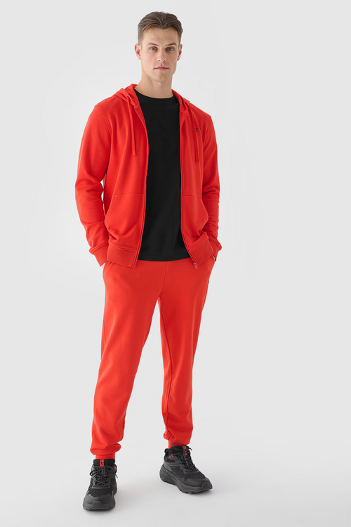 Pánské Teplákové Kalhoty Joggery 4FWMM00TTROM0942-60S Červené