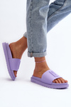 Dámské žabky Big Star LL274426 fialové