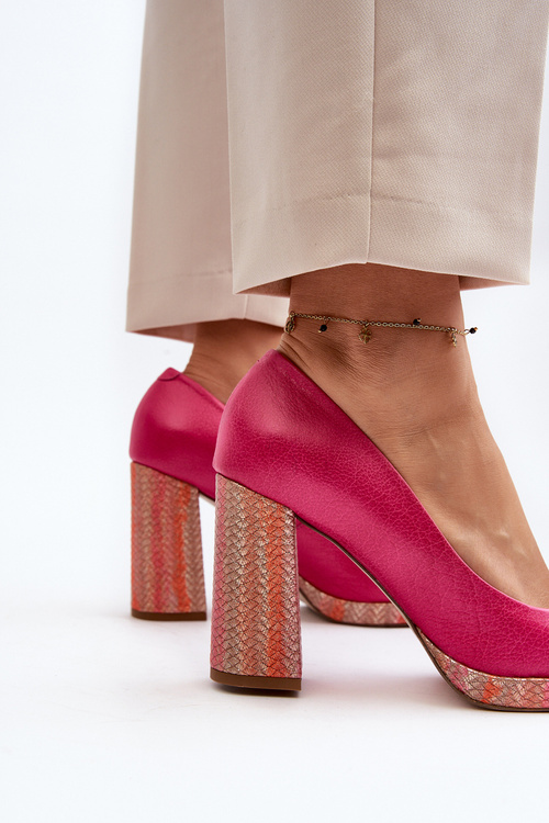 Lodičky Na Podpatku Laura Messi 2746 Růžové