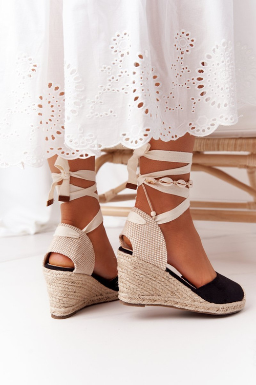 Čierne čierne sandále čierne sandále čierne sandále