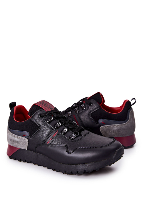 Sportovní Obuv Pánská Memory Foam Big Star Černé II174090