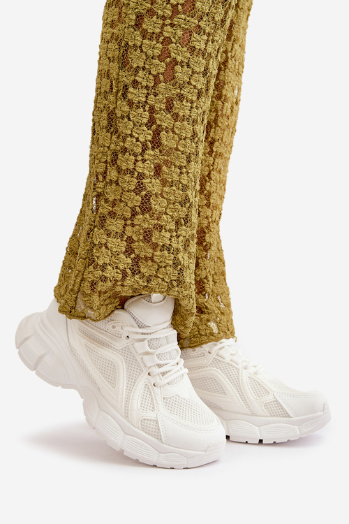 Dámské Sportovní Boty Tenisky Bílé Timoci