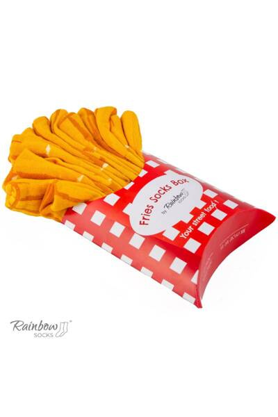 Sada dúhových ponožiek hranolky 2 páry