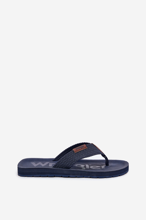 Pánske šľapky WRANGLER ZANE FLIPFLOP MEN LOW 20251044.24H tmavomodré