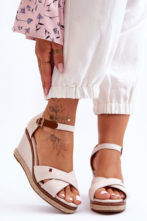 Dámske sandále Janet na klinách