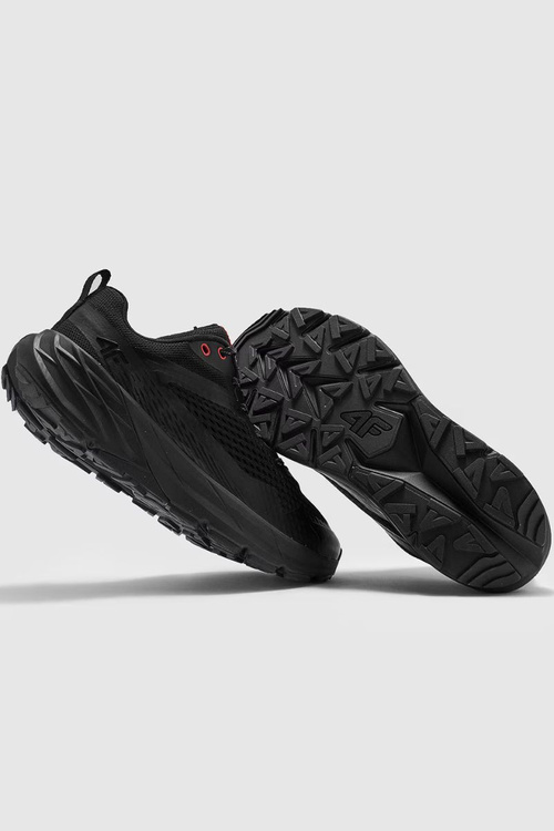 Pánske Športové Topánky Na Trekking A Trail SPEED HIKER 4F Čierne 4FWMM00FOTSM036-20S