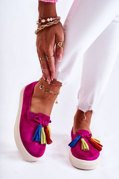 Dámské Tenisky Slip-On fuchsie Venira