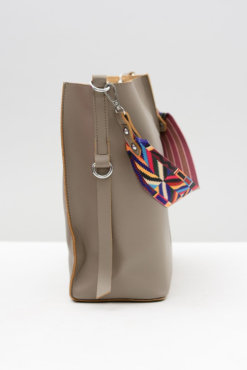 Damska Duża Torba Taupe