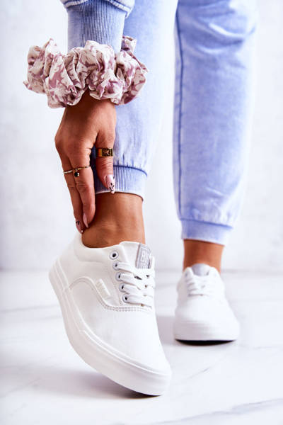 Dámska veľká hviezda FF274168 Biele tenisky