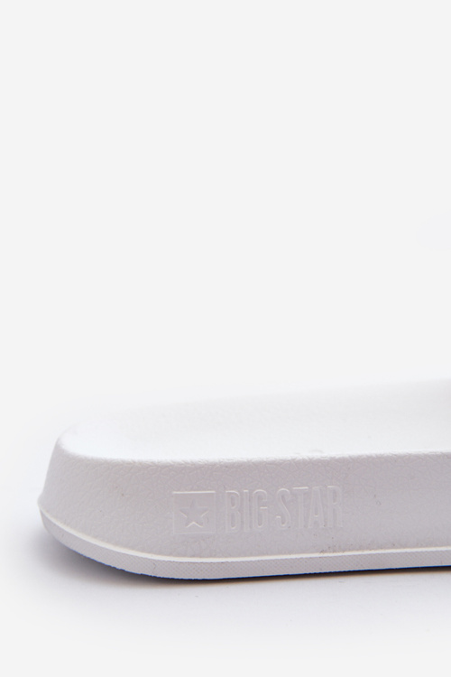 Pánske šľapky Big Star NN174651 Biele
