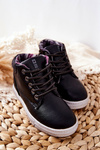 Izolované športové topánky pre deti veľké hviezdy BB374132BS Black