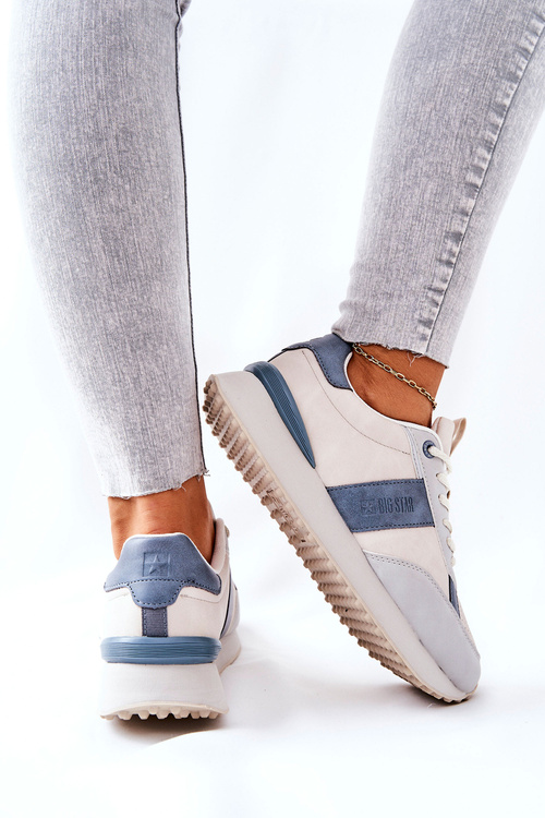 Sportovní obuv Memory Foam Big Star II274397 Šedomodrá