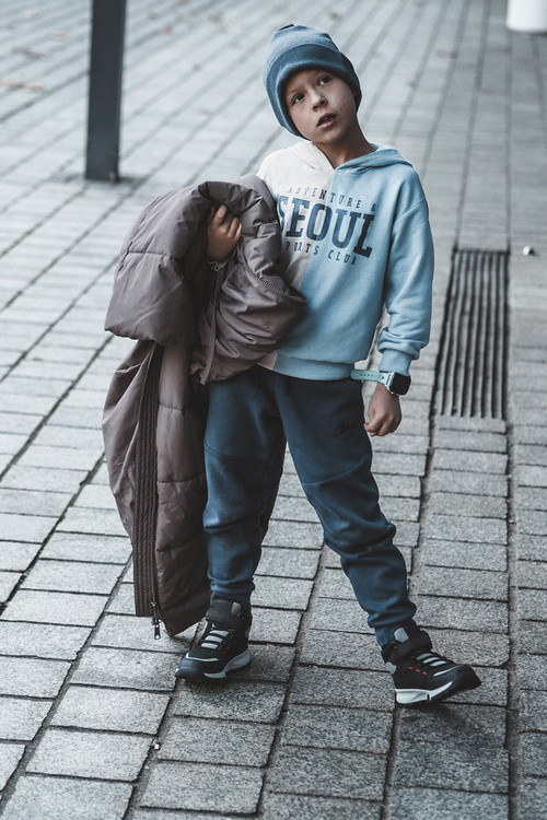 Dětská Trapery Memory Foam Big Star KK374157 Černe