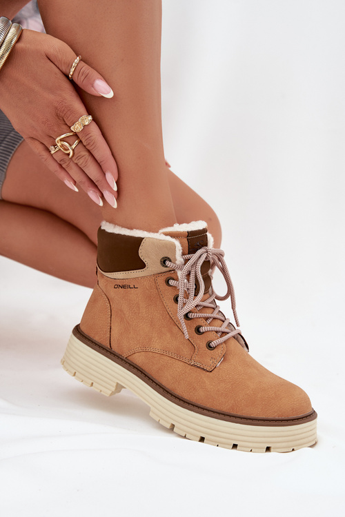 Izolované dámske traperky O'NEILL BENICIA WOMEN HIGH Camel