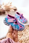 Befado Papci Shoes 190p100 Blue-ružová