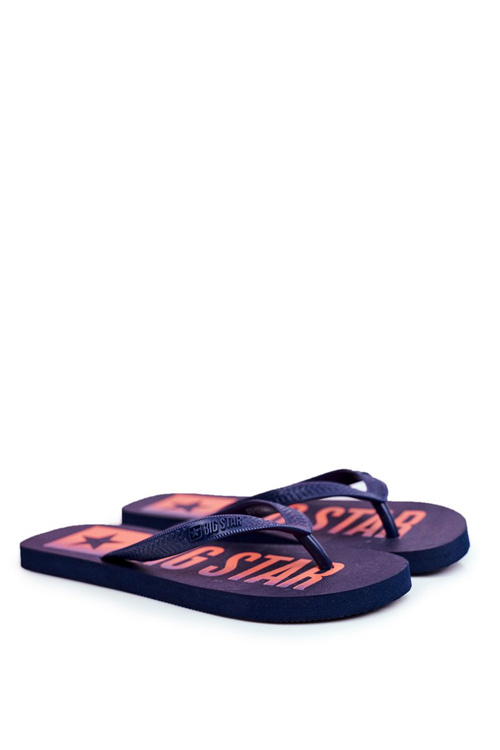 Pánske žabky veľkej hviezdy Navy Blue FF274A468