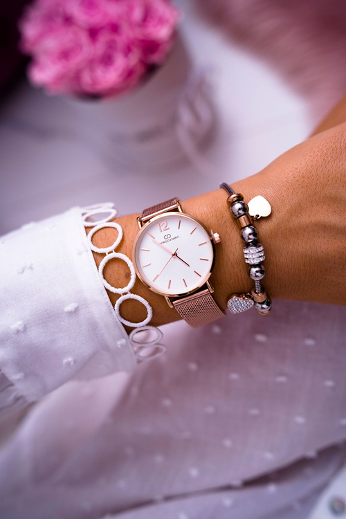 Dámské Hodinky Giorgio & Dario měděné Evera