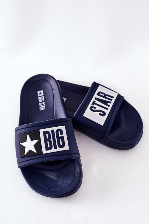 Veľká hviezda DD374152 Navy Blue Flip Flops