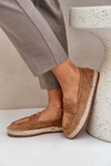 Dámske Espadrilky S Jutovým Pletením Na Plochéj Podošve Camel Shilova