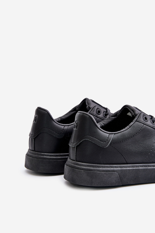 Pánské Tenisky Z Eko Kůže Big Star OO174021 Hi-Poly System Černé