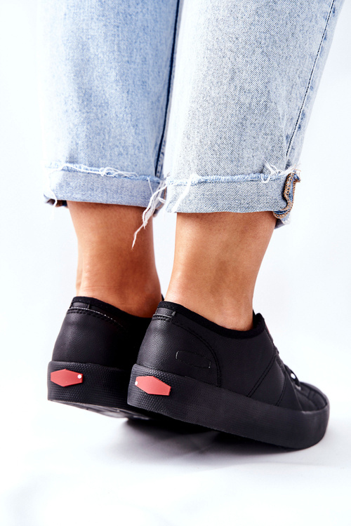 Dámske krížové džínsy II2R4003C Čierne tenisky