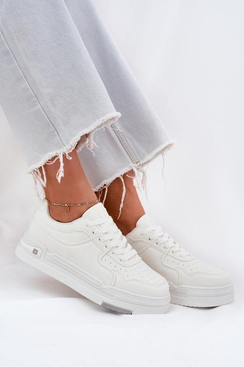 Nízké dámské sneakersy Big Star RR274A310 HI-POLY SYSTEM Bílé