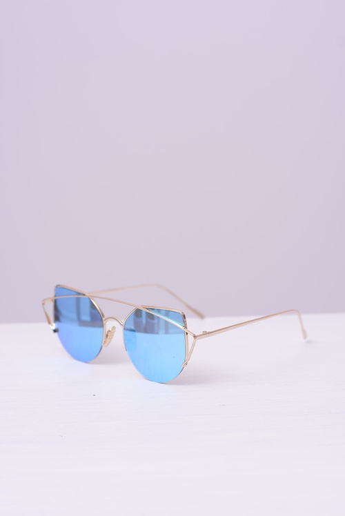 Prius Pre-01 Zlaté zrkadlové okuliare