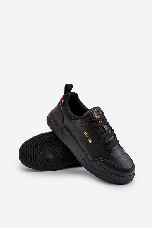 Pánske tenisky s pamäťovou penou Memory Foam System Big Star NN174148 Čierna