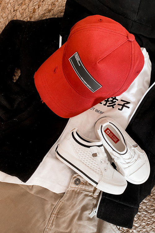 Detské vkladanie Veľká hviezda JJ374391 Biele tenisky